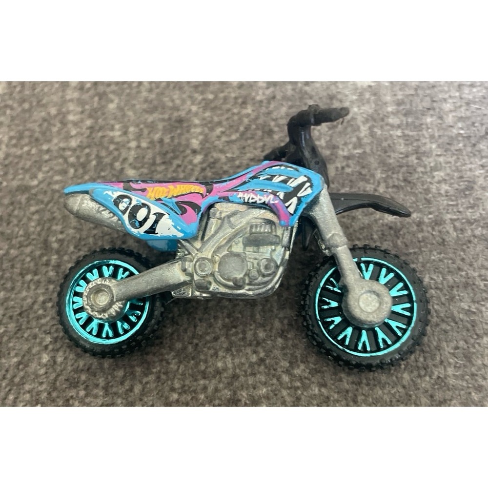 Hot wheels Daredevil‎ Motorcycle Pink/Purple/Blue